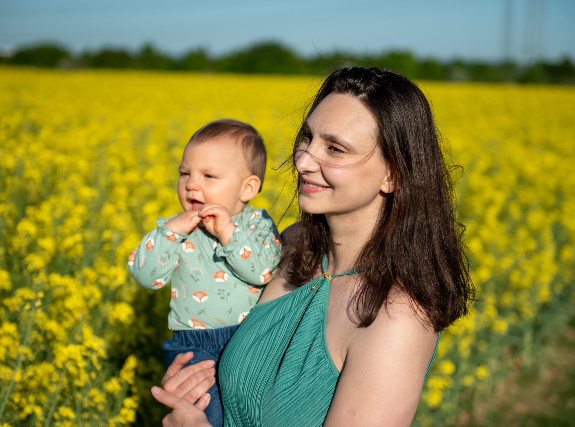 Fotoshooting Mama Kind