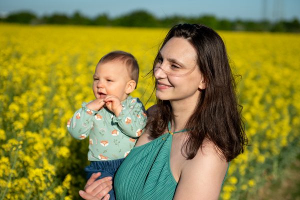 Fotoshooting Mama Kind